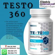 TESTO360 AUMENTA LA TESTOSTERONA Y LA POTENCIA SEXUAL LLEVATELO YA 